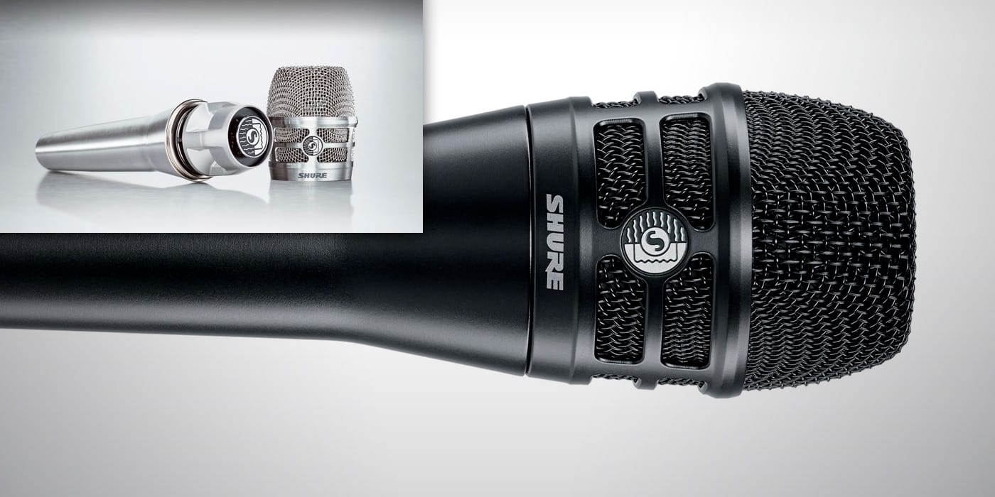 SHURE KSM8/B dualdyne dynamic microphone