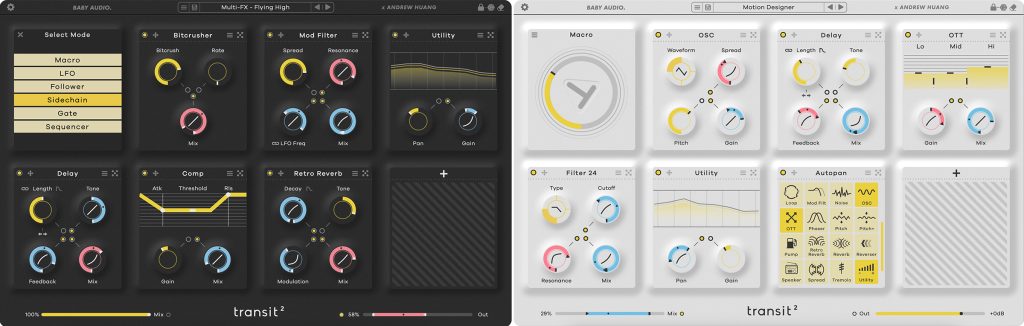 Baby Audio Transit 2 GUI