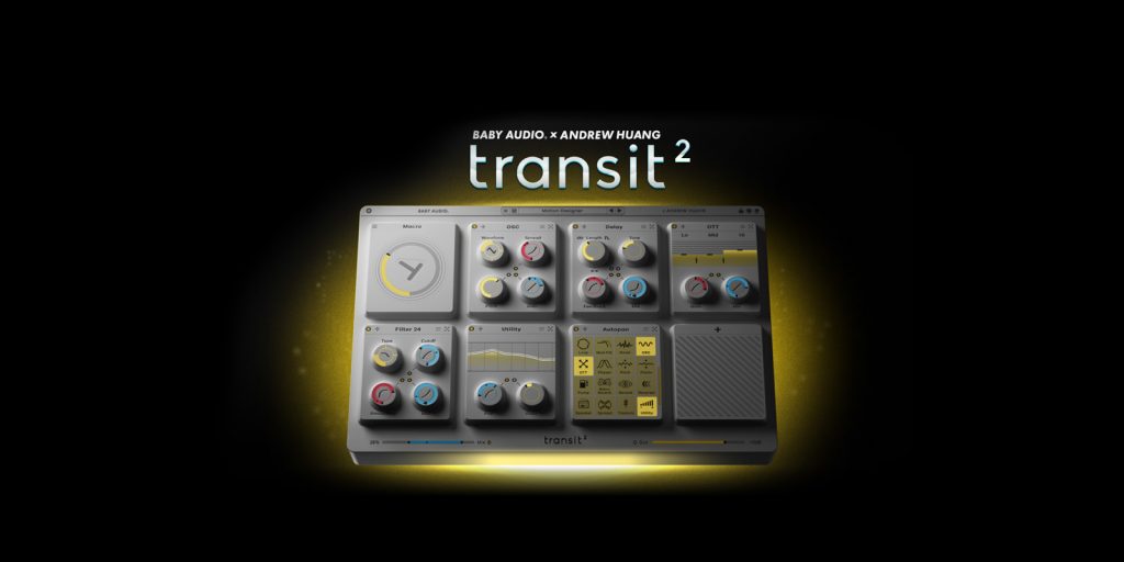 Baby Audio and Andrew Huang launch Transit 2: the ultimate motion effects playground and transition workstation.