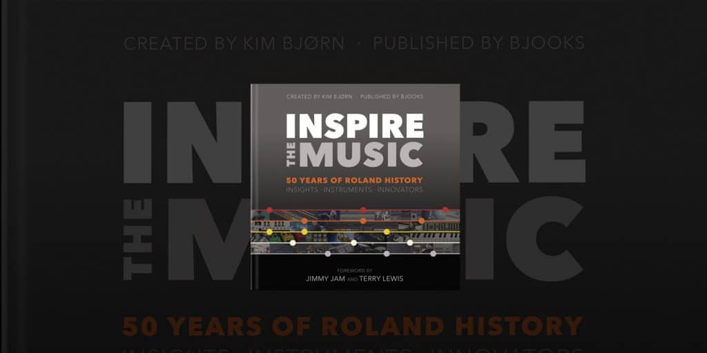 Bjooks Announces ‘inspire the Music: 50 Years of Roland History’, Now Available for Pre-order