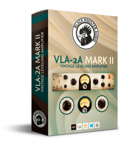 Black Rooster Audio VLA-2A Mark II Vintage Leveling Amplifier product box