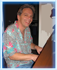 David Kessner at his piano