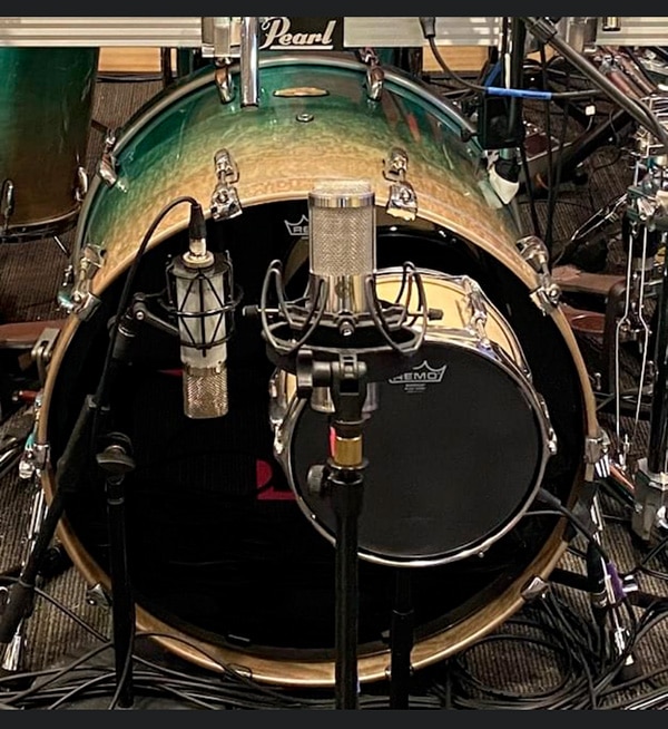 Miking Mike Portnoy's Drums with Mojave mics