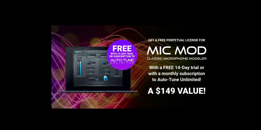 Free Mic Mod Plug-in With Auto-tune Unlimited Trial or Subscription