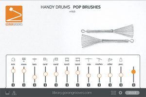 Goran Grooves Handy Drums Pop Brushes
