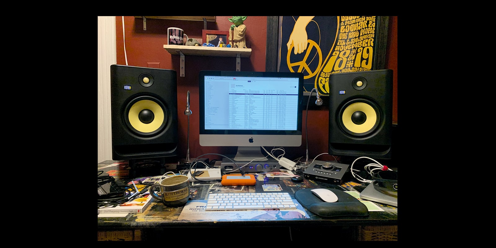rokit studio monitors