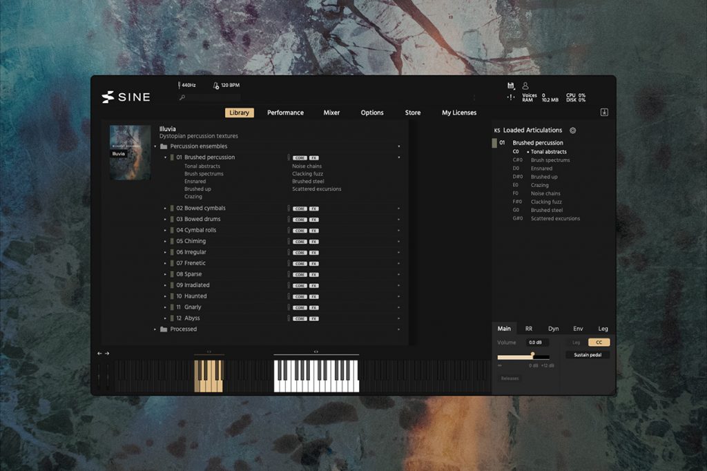 Orchestral Tools Illuvia screenshot