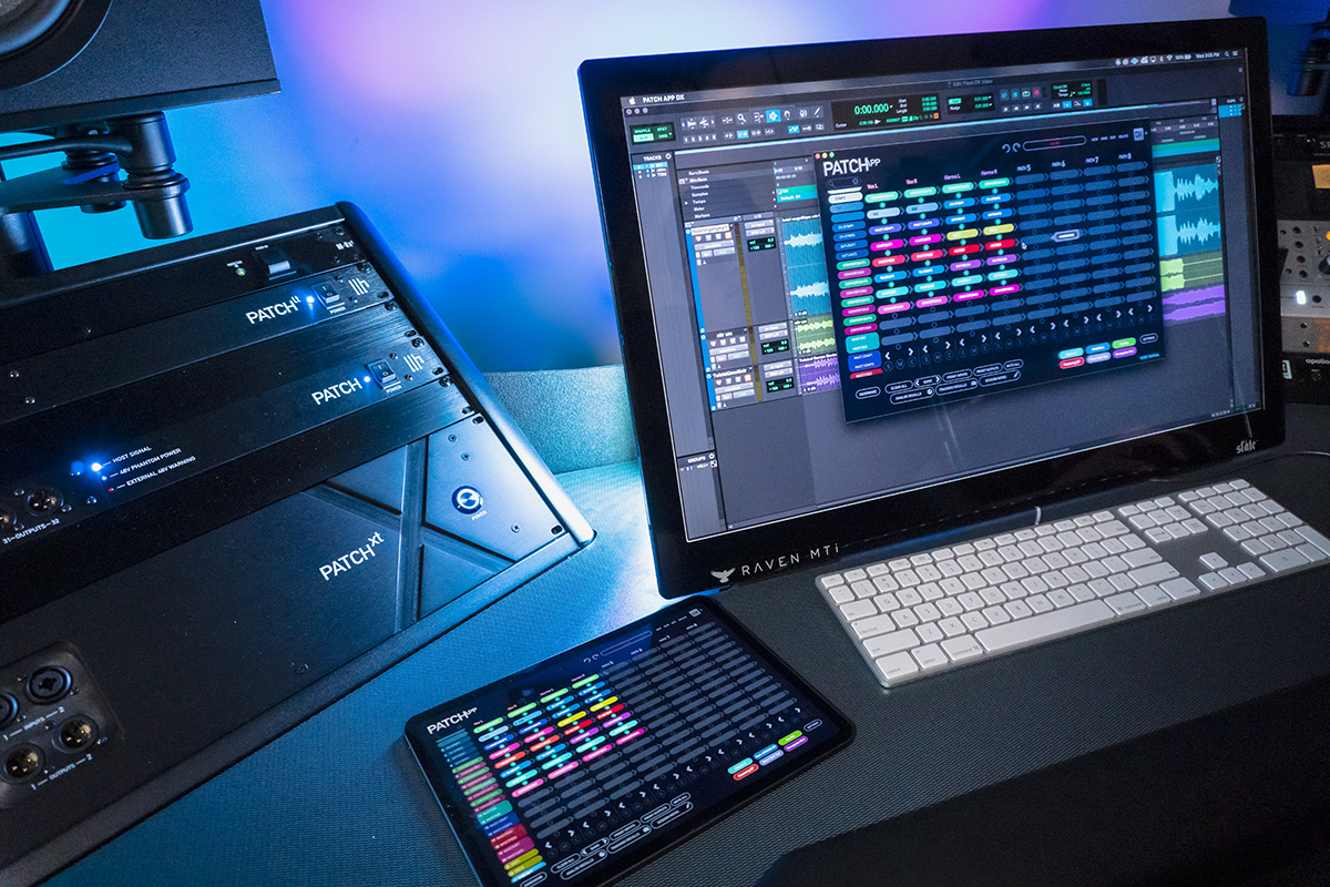 Flock Audio Announces PATCH APP DX Hardware Management System