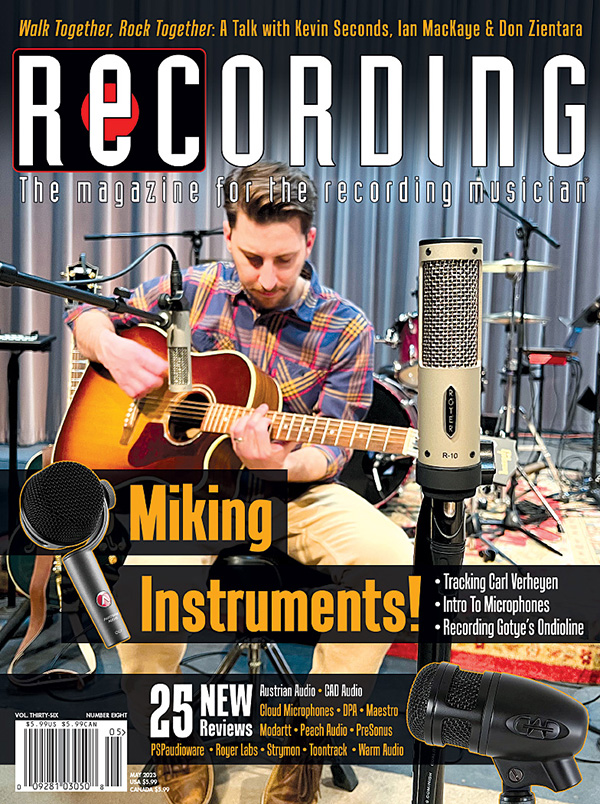 RECORDING Magazine June 2023 cover