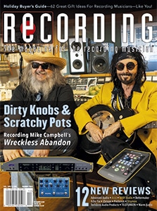 RECORDING Decmber 2020 Cover