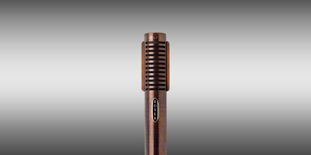 Royer Labs Announces 25th Anniversary Limited Edition  R-122 MKII Distressed Rose Microphone