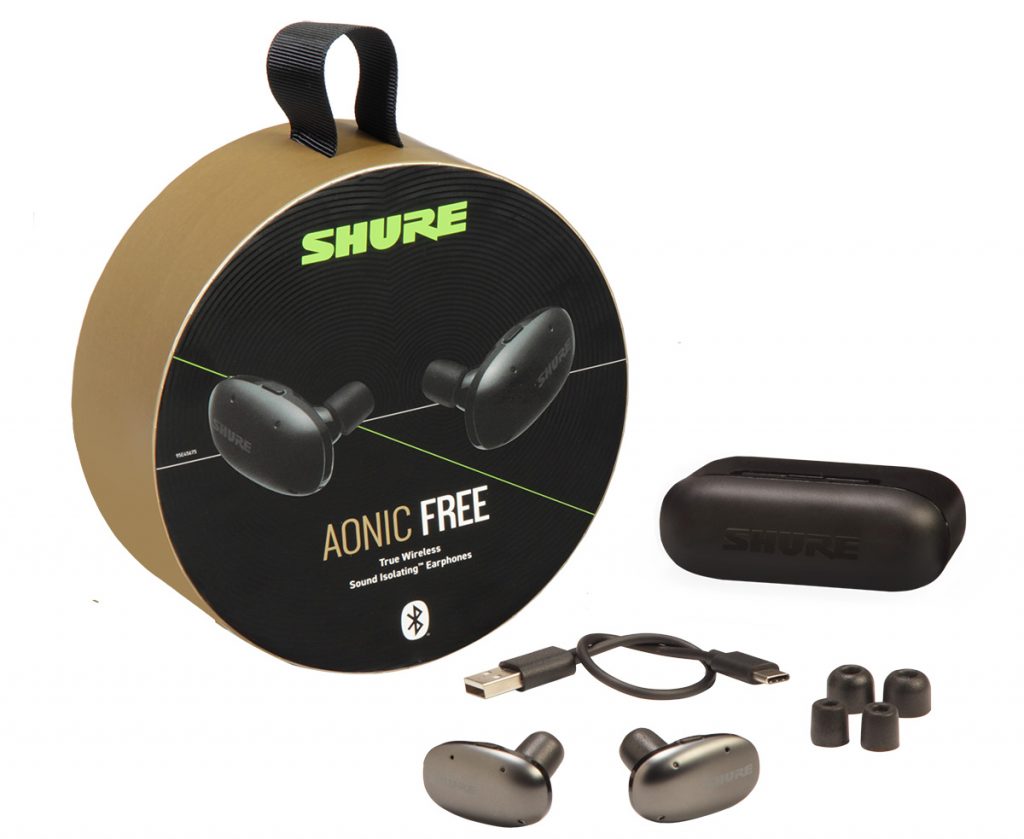 Shure Aonic Free True Wireless Sound IsolatingTM earphones