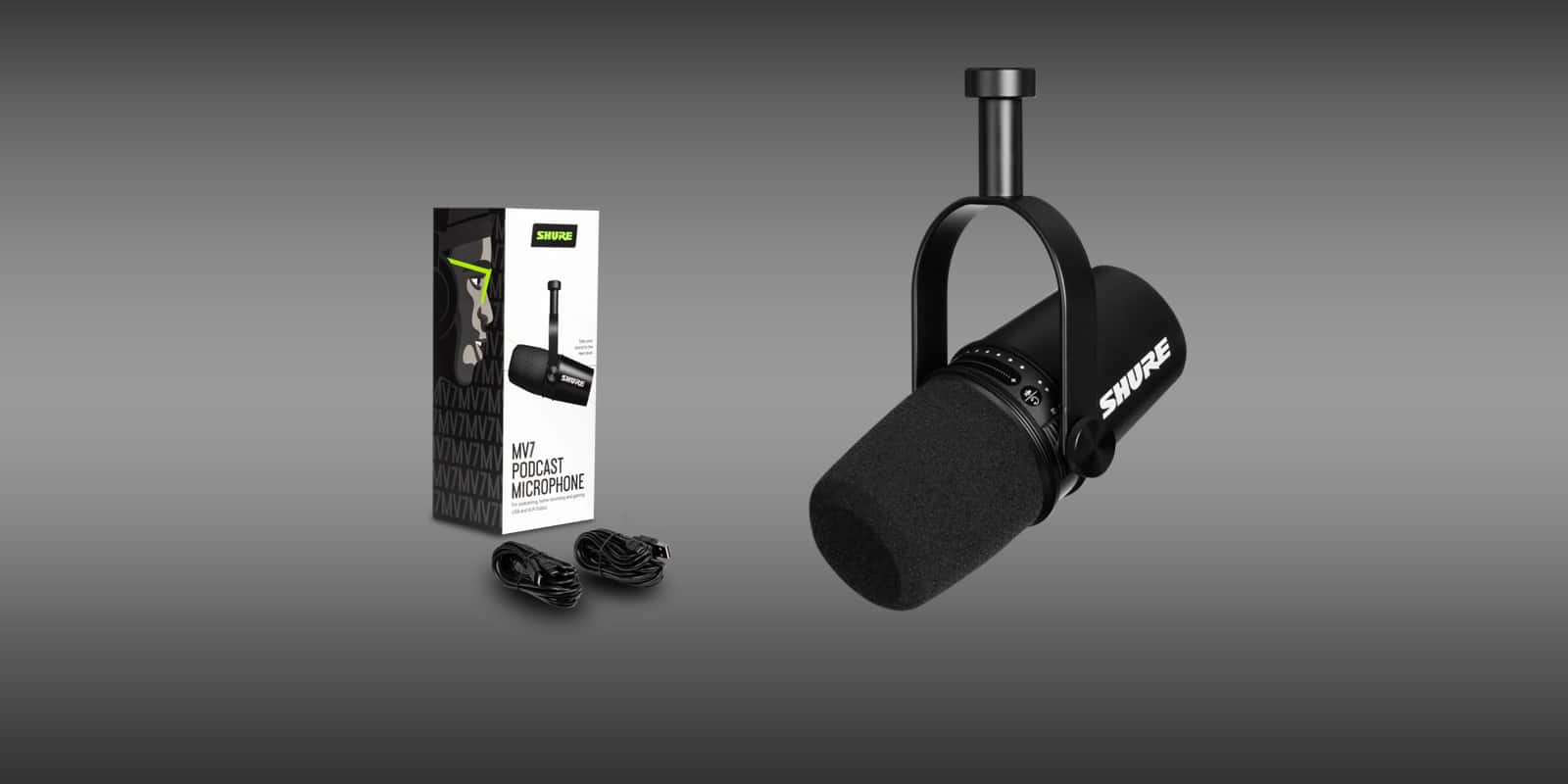 Shure MV7 Podcast Kit