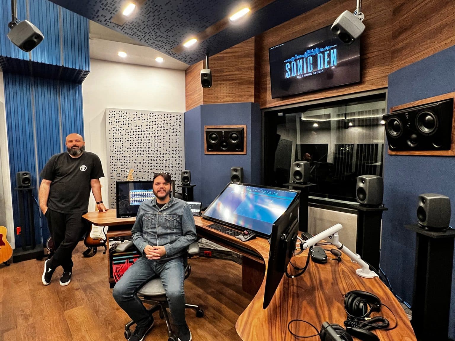 WSDG Completes Sonic Den, Premier Mexican Recording Studio