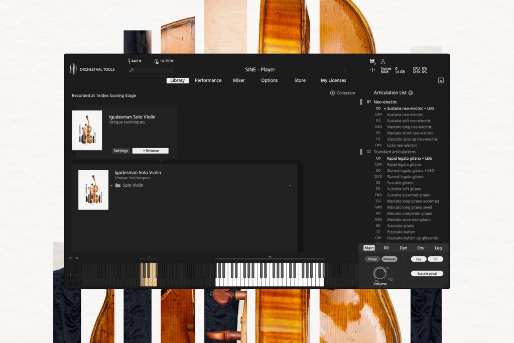 Orchestral Tools screen shot